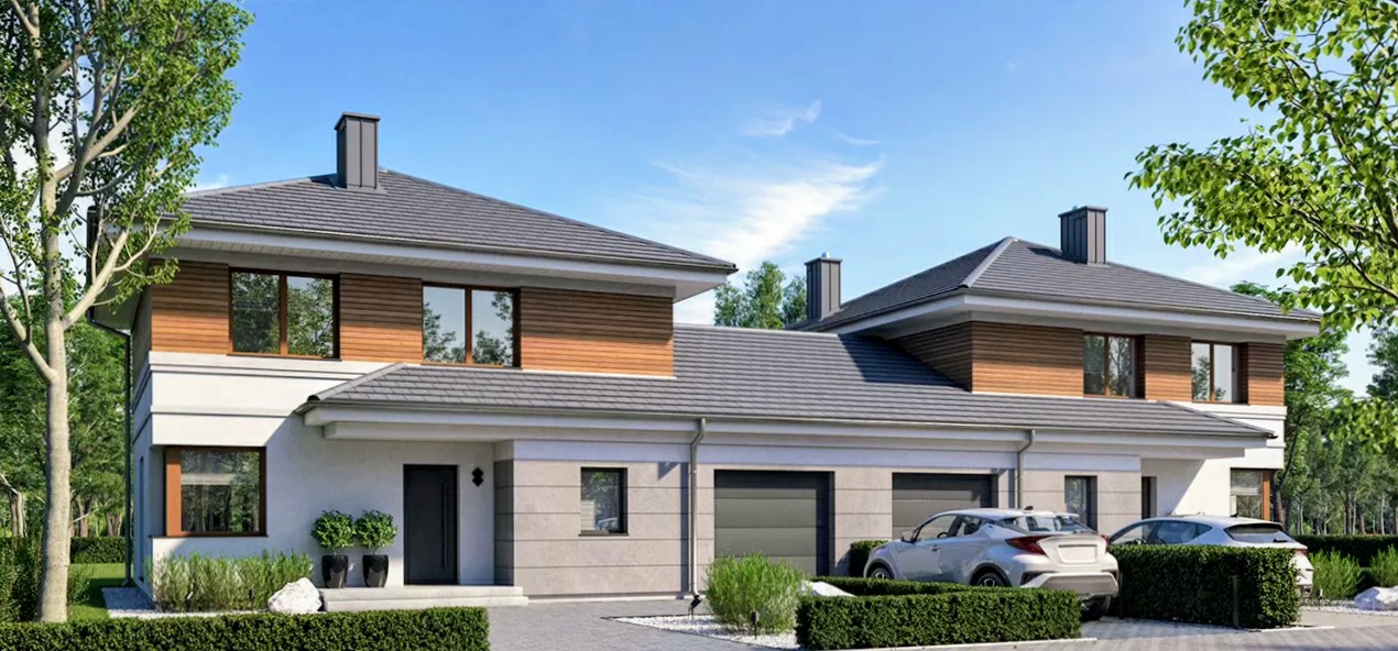 Dwukondygnacyjny Energooszczędny Bliźniak w Chorzelowie w doskonałej lokalizacji 145,34M2